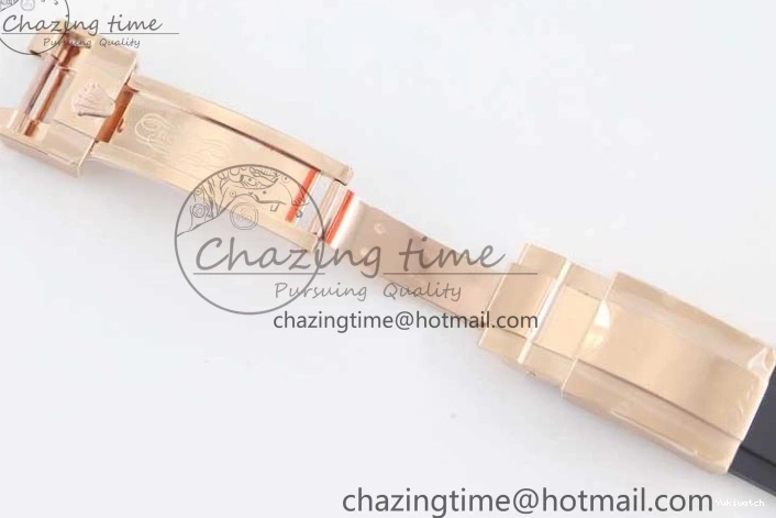 Steel 116515 Best RG Oysterflex A7750 904L Dial Edition Daytona Strap 1:1 on TWF Brown Roman 0419